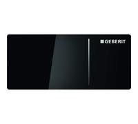 Geberit - Pulsador Geberit Sigma70, Para Doble Volumen De Descarga: Vidrio Negro (242.813.SJ.1)