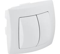 Geberit - Pulsador Manual Para Doble Volumen De Descarga, Para Sistema De Descarga Para Inodoros Geberit Con Accionamiento De Descarga Neu (240.572.11.1)