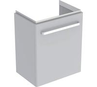 Geberit Renova Compact mueble bajo lavabo, con una puerta, 50x60,4x36,7cm, gris claro, 862056000