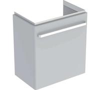 Geberit Renova Compact mueble bajo lavabo, con una puerta, 55x60,4x36,7cm, gris claro, 862061000