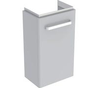 Geberit Renova Compact mueble bajo lavabo, con una puerta, alcance reducido, 34,8x60,4x25,2cm, gris claro, 862041000
