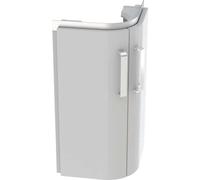 Geberit Renova Compact mueble bajo lavabo de esquina, con dos puertas, 42,5x60,4x33cm, gris claro, 862133000