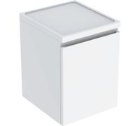 Geberit Renova Plan armario lateral, 1 cajón, 40x55x44,5cm, 501913, Color: blanco / lacado alto brillo - CM