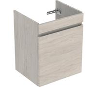 Geberit Renova Plan mueble bajo lavabo, con 1 cajÃ³n, 48,4x60,6x40,7cm, 501904, Color: Nogal nogal claro/estructurado en lÃ¡mina - 501.904.00.1