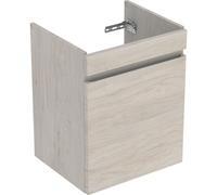 Geberit Renova Plan mueble bajo lavabo, con 1 cajÃ³n, 48,4x60,6x40,7cm, 501904, Color: Nogal nogal claro/estructurado en lÃ¡mina - 501.904.00.1