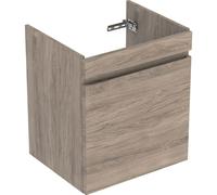 Geberit Renova Plan mueble bajo lavabo, con 1 cajÃ³n, 58,5x60,6x44,6cm, 501906, Color: Nogal americano / lÃ¡mina estructurada - 501.906.JR.1