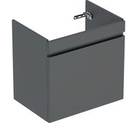 Geberit Renova Plan mueble bajo lavabo, con 1 cajón, 63,4x60,6x44,6cm, 501907, Color: Lava / lacado mate - CM