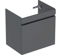 Geberit Renova Plan mueble bajo lavabo, con 1 cajón, 63,4x60,6x44,6cm, 501907, Color: Lava / lacado mate - CM