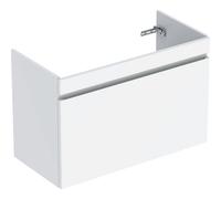 Geberit Renova Plan mueble bajo lavabo, con 1 cajÃ³n, 68,2x60,6x44,6cm, 501908, Color: blanco / lacado alto brillo - 501.908.01.1