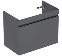 Geberit Renova Plan mueble bajo lavabo, con 1 cajón, 78,2x60,6x44,6cm, 501909, Color: Lava / lacado mate - CM