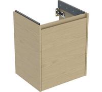 Geberit Renova Plan mueble bajo lavabo, con una puerta, 50,4x60,6x40,4cm, 504023PS1, Color: Estructura de madera de roble natural / melamina - CM