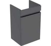 Geberit Renova Plan mueble bajo lavabo con enjuague manual, 1 puerta, 38,5x66x31cm, 501902, Color: Lava / lacado mate - 501.902.JK.1