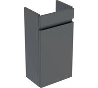 Geberit Renova Plan mueble bajo lavabo con enjuague manual, 1 puerta, 36x60,5x22cm, 501901, Color: Lava / lacado mate - 501.901.JK.1