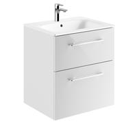 Geberit Selnova Square lavabo con mueble 60 cm blanco 501.236.00.1