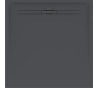 Geberit Sestra plato de ducha cuadrado 80x80 cm grafito 550.292.00.2