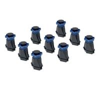 Geberit Set de pies para plato de ducha de resina de piedra, hasta 140 cm, pies regulables en altura 9-21 cm, 554953001 - CM