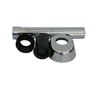 Geberit - Set Extensión De Codo De Descarga Geberit Con Plafón: D45Mm Cromado Brillante (118.221.21.1)