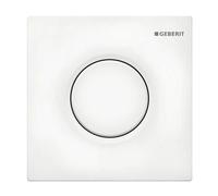 Geberit Mando para urinario 116.011.11.5 - Placa tipo 01, accionamiento neumático, blanco alpino