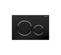 Geberit Sigma 20 - Placa de pulsador para UP720, UP320, UP300 y UP700, color negro mate