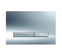 Geberit Sigma 50 - Placa de pulsador cromado brillante para UP720, UP320, UP300 y UP700