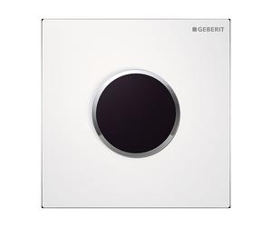 Geberit Sigma botón de descarga para urinario cromo brillante-blanco 116.025.KJ.1