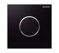 Geberit Sigma botón de descarga para urinario cromo brillante-negro 116.035.KM.1