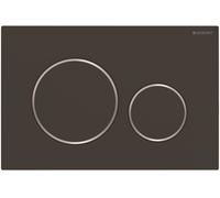 Geberit Sigma botón de descarga para WC cromo brillante-negro 115.882.14.1