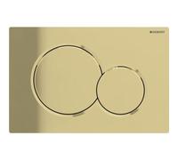 Geberit - Pulsador Geberit Sigma01, Para Doble Descarga: Latón Especial Galvanizado (115.770.DT.5)