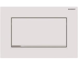 Geberit Sigma10 1M botón de descarga para WC cromo brillante-blanco 115.893.JT.1
