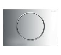 Geberit Sigma10 placas de accionamiento para fregaderos empotrados, 115.758.KH.5, Color: cromado brillante / cromado mate