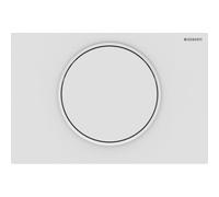 Placa de accionamiento Geberit Sigma10 para la descarga de agua, Color: lacado blanco mate, recubrimiento fácil de limpiar / blanco - 115.758.01.5