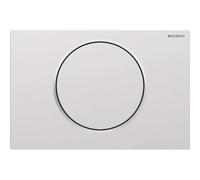 Placa de accionamiento Geberit Sigma10 para la descarga de agua, Color: lacado en cromo mate, recubierto / pulido fácil de limpiar - 115.758.JQ.5