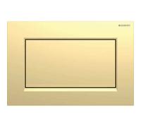 Geberit - Pulsador Geberit Sigma30, Para Descarga Interrumpible, Atornillable: Dorado (115.893.45.1)