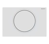 Placa de accionamiento Geberit Sigma10 para la descarga de agua, Color: lacado blanco mate, recubrimiento fÃ¡cil de limpiar / blanco - 115.758.01.5