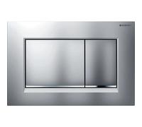 Geberit Placa de accionamiento Sigma30 - Doble descarga, lacado cromo mate/brillante 115.883.JQ.1