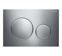 Placa Geberit Sigma20 Rociado Brillante / Cromosatinado Doble Botón | 115.8