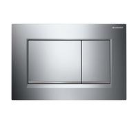 Geberit Sigma20 botón de descarga para WC cromo brillante-cromo mate 115.883.KH.1