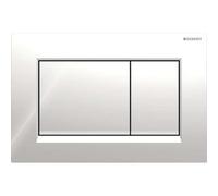 Geberit Sigma30 placas de accionamiento, para doble descarga, 115883KH1, Color: cromado brillante / cromado mate - CM
