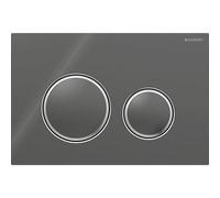 Geberit Sigma21 placas de accionamiento para doble descarga, color metal cromado, 115.884.JK.1, Color: cromado / lava
