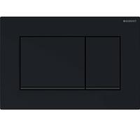 Geberit Sigma30 placas de accionamiento, para doble descarga, 115883DW1, Color: negro / negro mate - CM