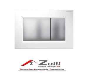 Geberit Sigma30 blanco/satinado/satinado PLACA DE CONTROL DE CAJA GEBERIT