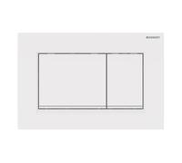 Geberit Sigma30 placas de accionamiento, para doble descarga, 115883111, Color: blanco / blanco mate - CM