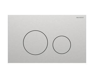 Geberit Sigma40 botón de descarga para WC acero 115.628.FW.1