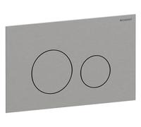 Geberit Sigma40 placa de accionamiento, para doble descarga, redonda, acero inoxidable, 115628FW1, Color: acero inoxidable pulido - CM