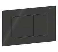 Geberit Sigma40 placas de accionamiento, para doble descarga, cuadrada, cristal, 115629JK1, Color: Lava - CM