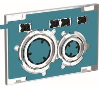 Geberit Sigma50 botón de descarga para WC cromo brillante 115.884.00.1