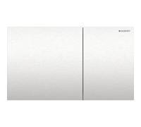 Geberit placa de accionamiento Sigma70 para 2 cisternas, 115.622., Color: Acero inoxidable cepillado, con revestimiento fÃ¡cil de limpiar - 115.622.FW.1