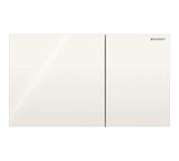 Geberit Sigma70 placas de accionamiento para doble descarga, angular, 115622JL1, Color: gris arena / cristal - CM