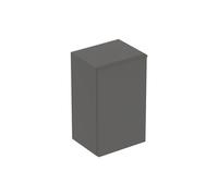 Geberit Smyle Armario lateral cuadrado, 500359, 36x60x32,6cm, con 1 puerta apertura derecha, 500359JK1, Color: Lava / lacado mate - CM