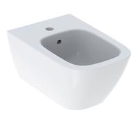 Geberit Smyle Bidé cuadrado, suspendido, forma cerrada, Color: Blanco - 500.209.01.1